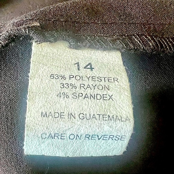 Brown Pencil Skirt - Picture 4 of 4